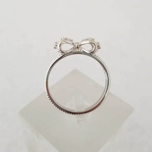 Sterling Silver Bow Ring - Picture 4 of 8